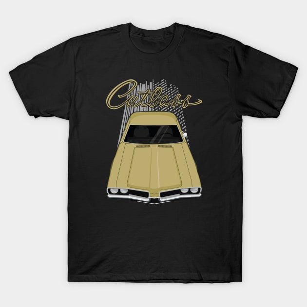 Oldsmobile Cutlass 1969 - gold T-Shirt by V8social